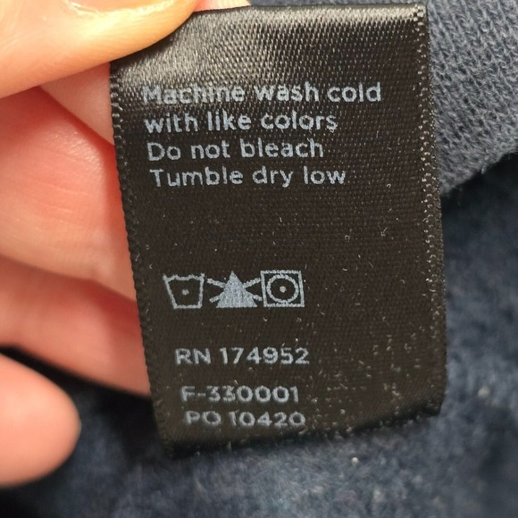 Flint and Tinder Hoodie Men Medium Faded Black Pullover Sweatshirt Raglan Pocket - Picture 8 of 13